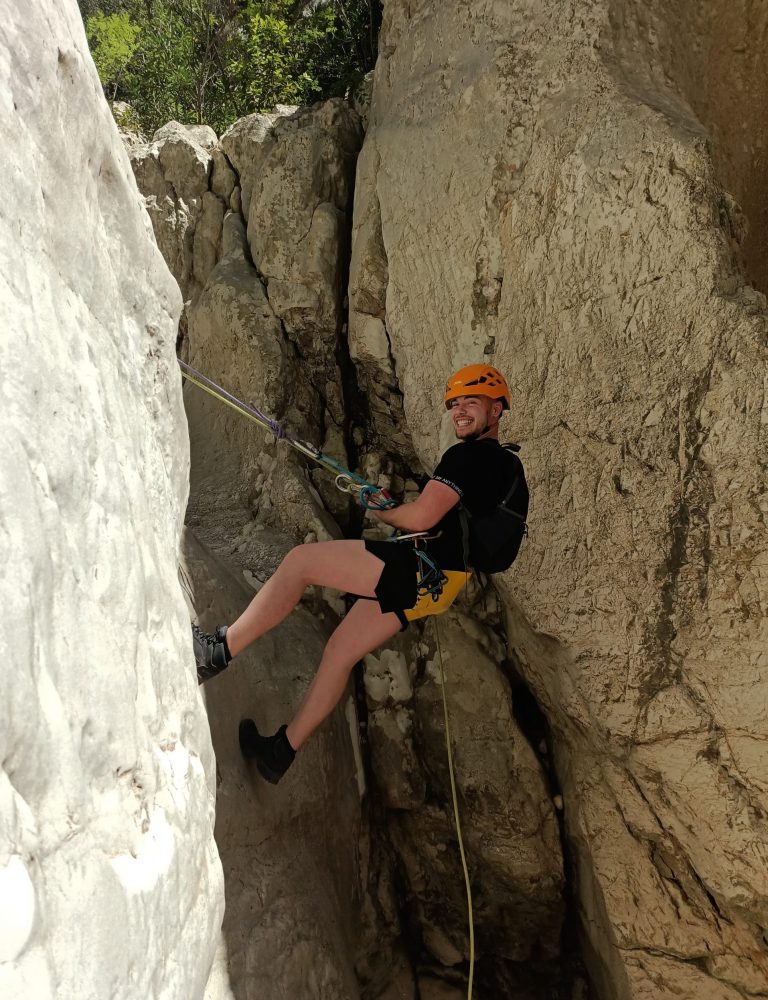 Barranquismo Barranc de l'infern Vall de Laguar Alicante by Serranía Aventura