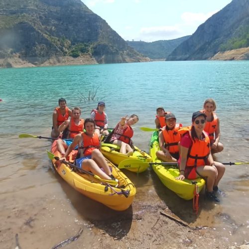 Multiaventura kayak Loriguilla Chulilla Valencia by Serranía Aventura