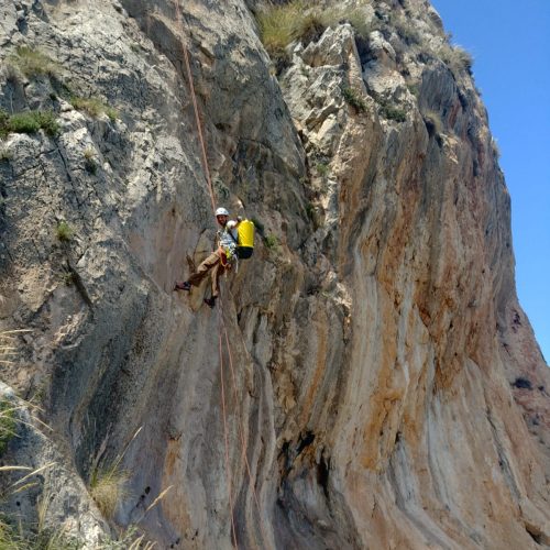 Ferrata Ponoig - Rápel 2