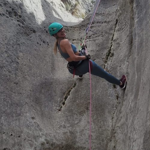 Vía ferrata Chorrico Tous Valencia by Serranía Aventura